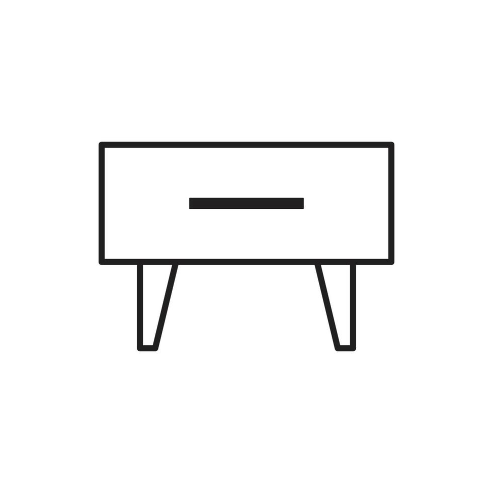 vector cabinet furniture for website, presentation, symbol