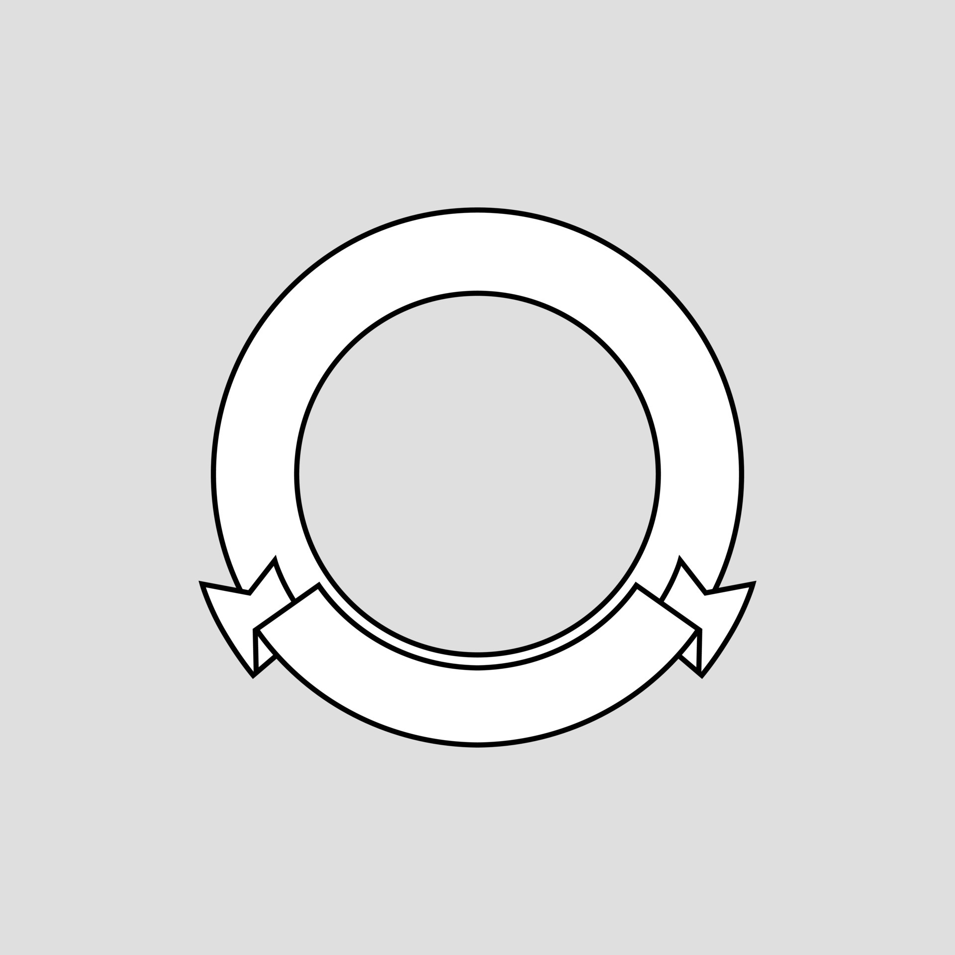 simple circle vintage shape for logo design 7159921 Vector Art at Vecteezy