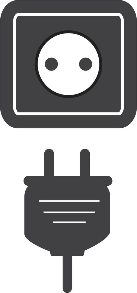 plug socket icon. plug socket symbol. plug socket sign. vector