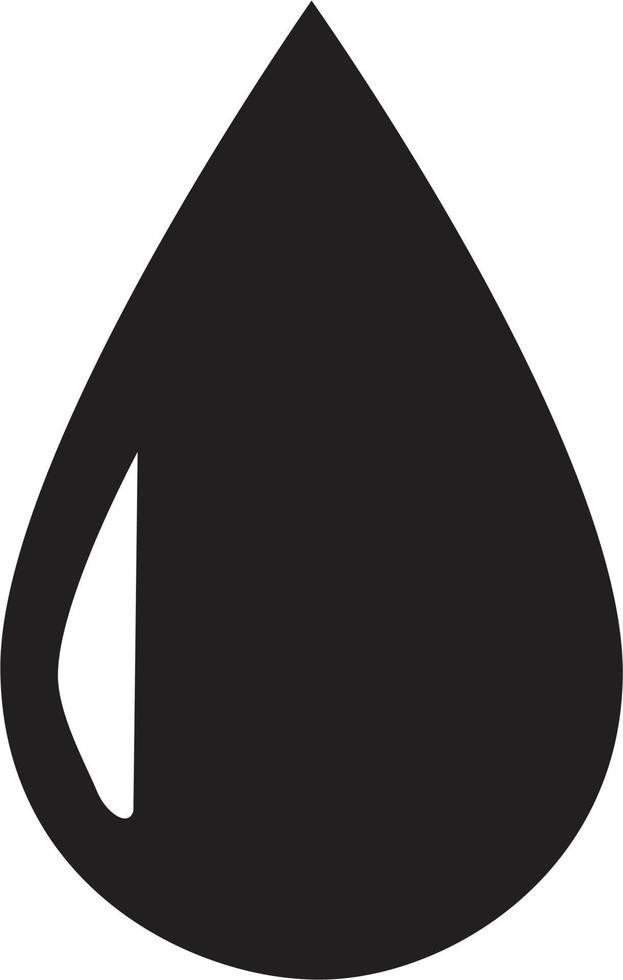 drop water icon. drop water sign. drop water symbol. vector