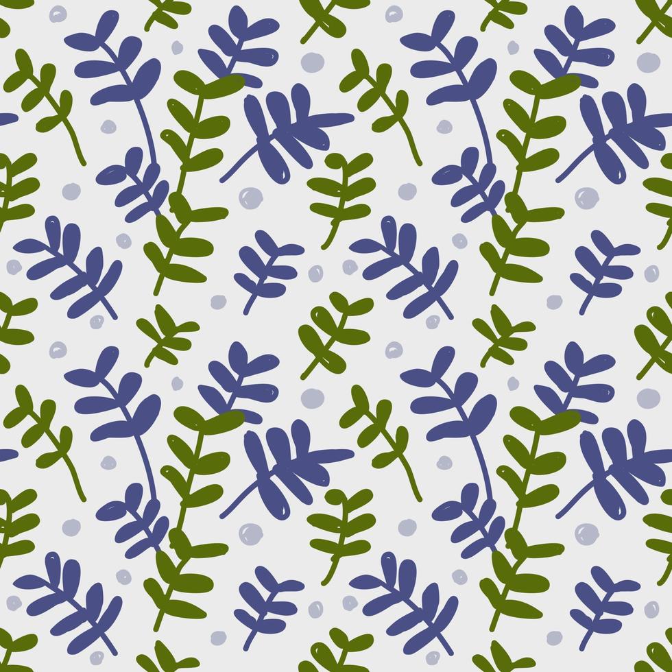 Seamless pattern with spring. Decorative patterns and wrapping paper. Hand drawn vector. vector