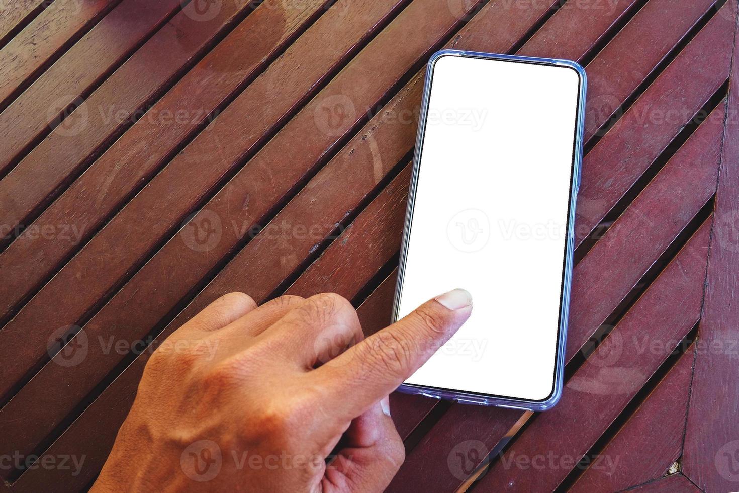 cell phone blank screen mockup photo