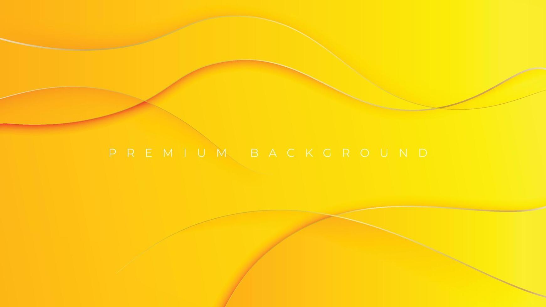 luxury background with golden curves lines effect. premium background concept. vector illustration
