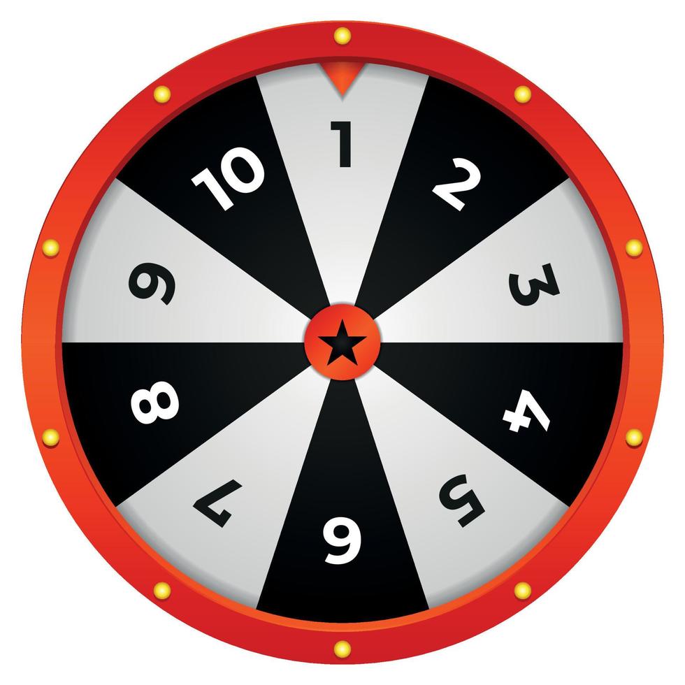 Casino fortune wheel. Gambling industry, entertainment, hobby concept. Jackpot lucky number wheeling roulette. Design for online poker room, website, mobile app, site page template vector