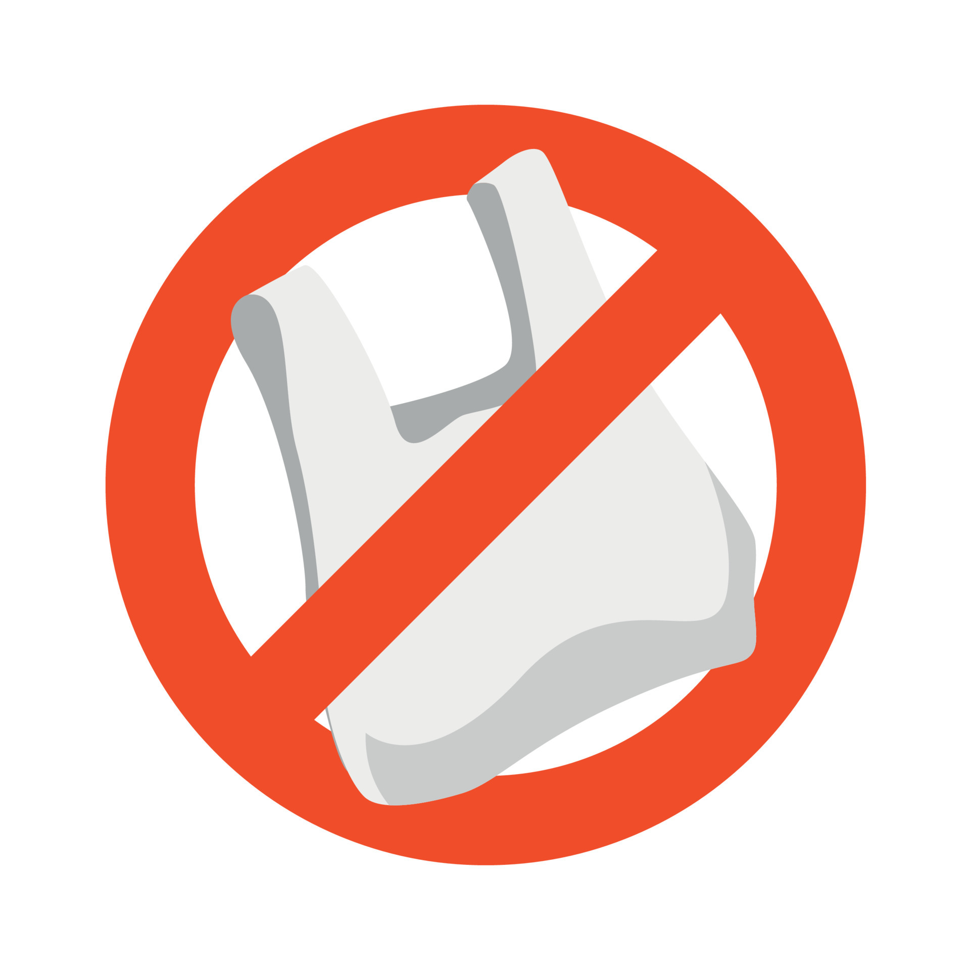 listen Muscular pot Prohibition sign of disposable cellophane and polythene bag. Pollution  problem concept. Say no to plastic bag poster. Vector illustration 7162582  Vector Art at Vecteezy
