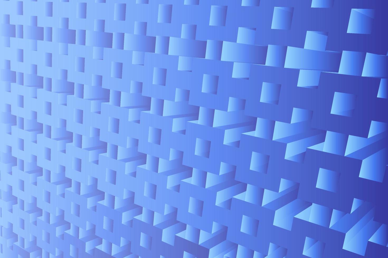 3d blue geometric background. Perspective background with blue gradient. vector