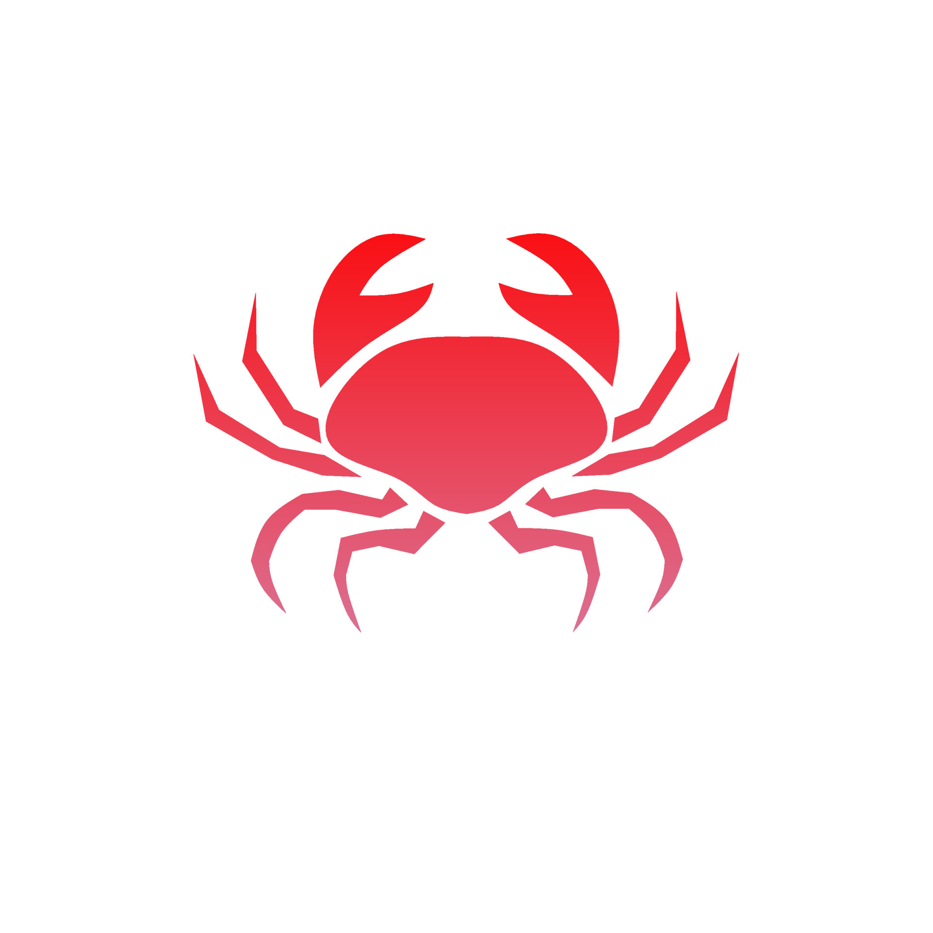 Template logo icon crabs red color 7163210 Vector Art at Vecteezy
