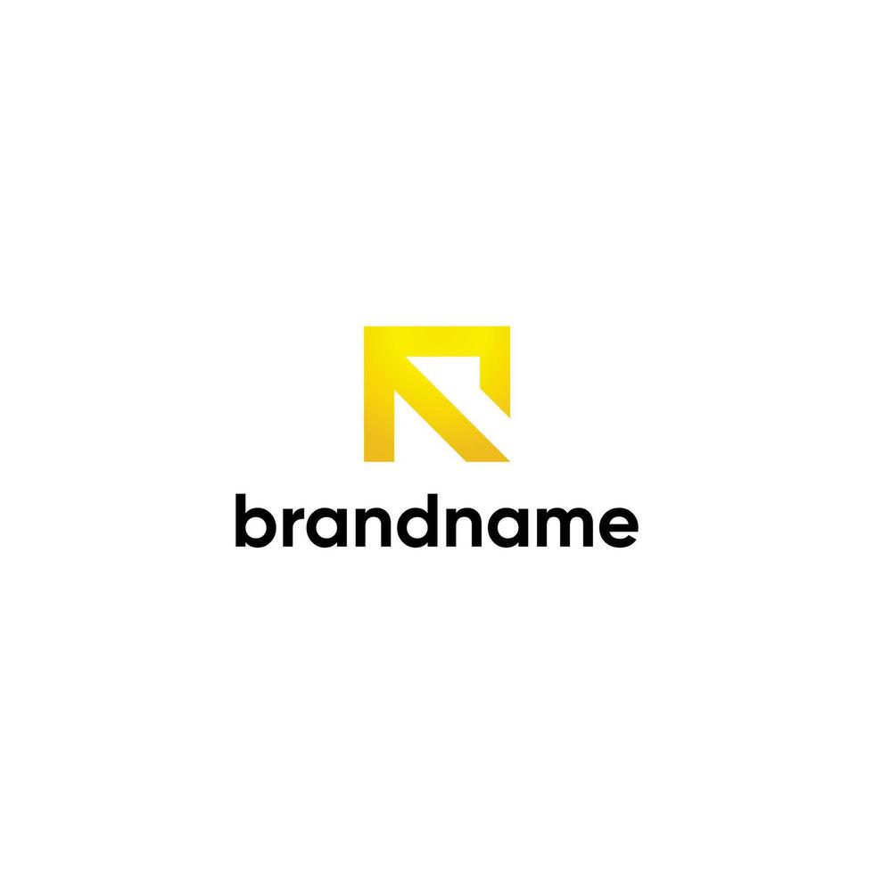 ABSTRACT MONOGRAM LETTER A AND R LOGO DESIGN TEMPLATE vector