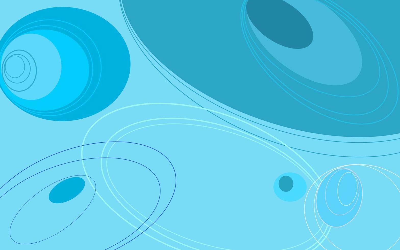 Fondo de patrón de color de cielo azul abstracto, textura de forma de moda de círculo geométrico. diseño vectorial para usar como fondo de plantilla de portada de folleto. es un concepto de niño, espacio, galaxia, universo. vector