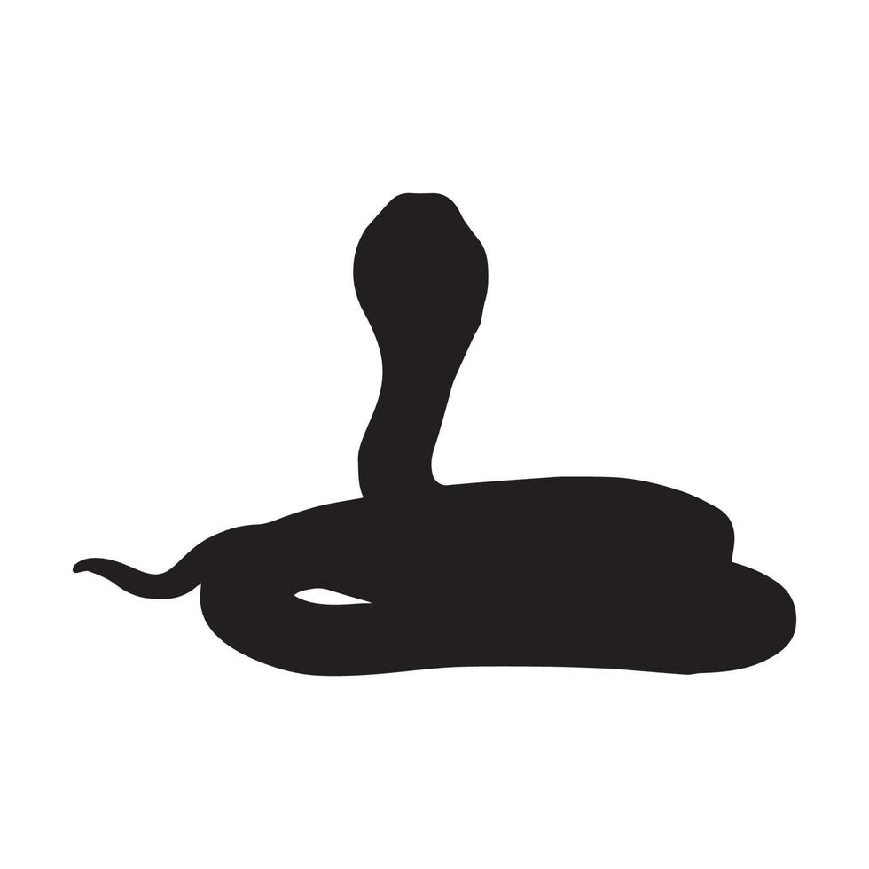 Cobra Art Silhouette vector