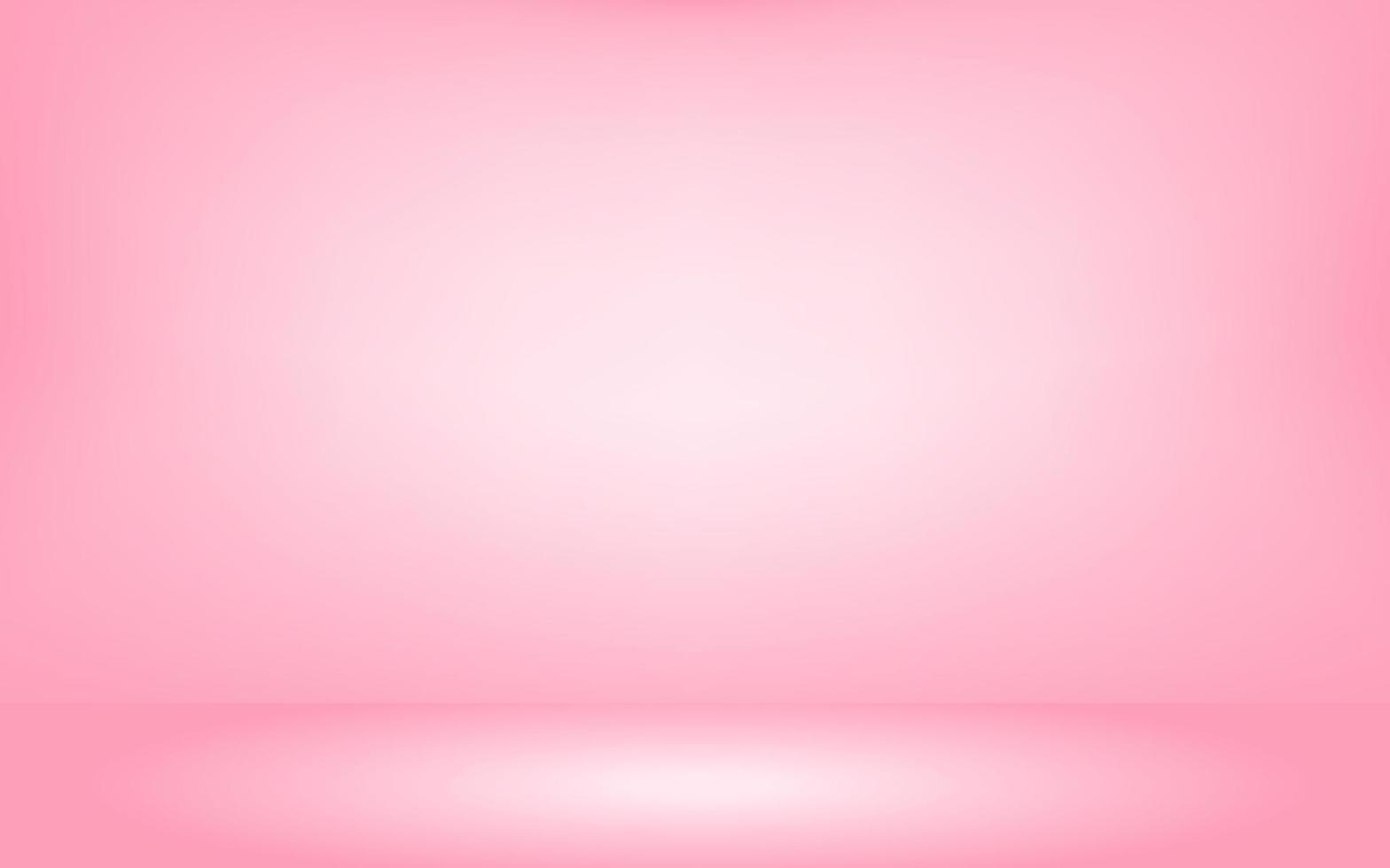 fondo degradado abstracto rosa, hermoso fondo de pared rosa, fondo de habitación rosa. ilustración vectorial. vector