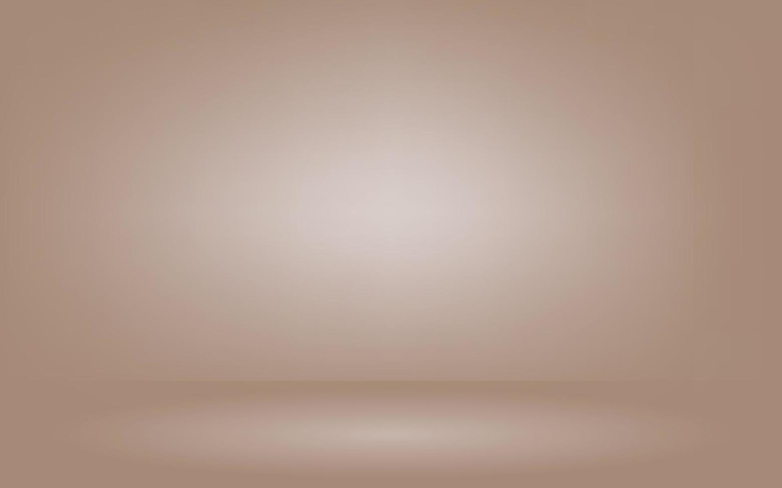 Brown abstract gradient background, Beautiful brown wall background, Brown room background.Vector illustration. vector