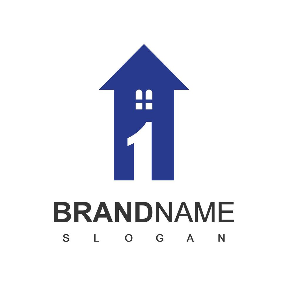 Real Estate Logo Template vector