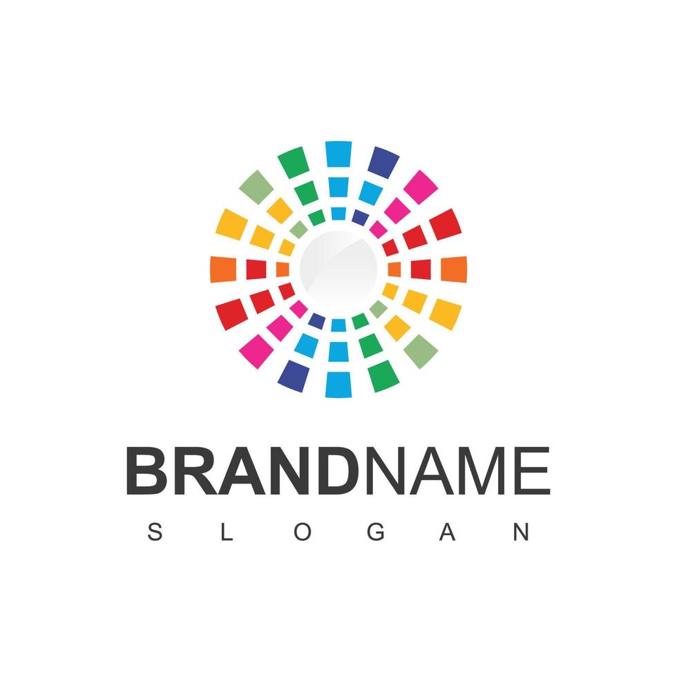 House Painters Logo Company Symbol vector