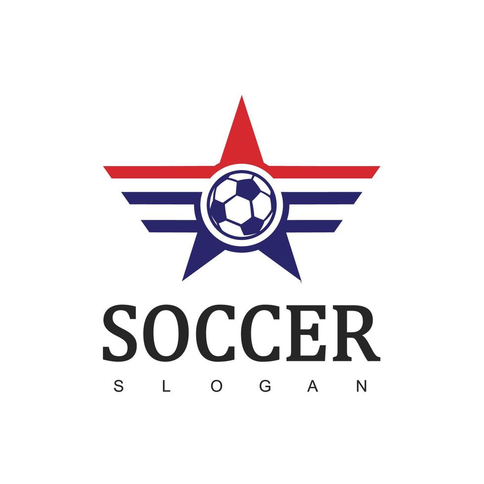 Star Soccer Ball Team Logo 7163811 Vector Art at Vecteezy