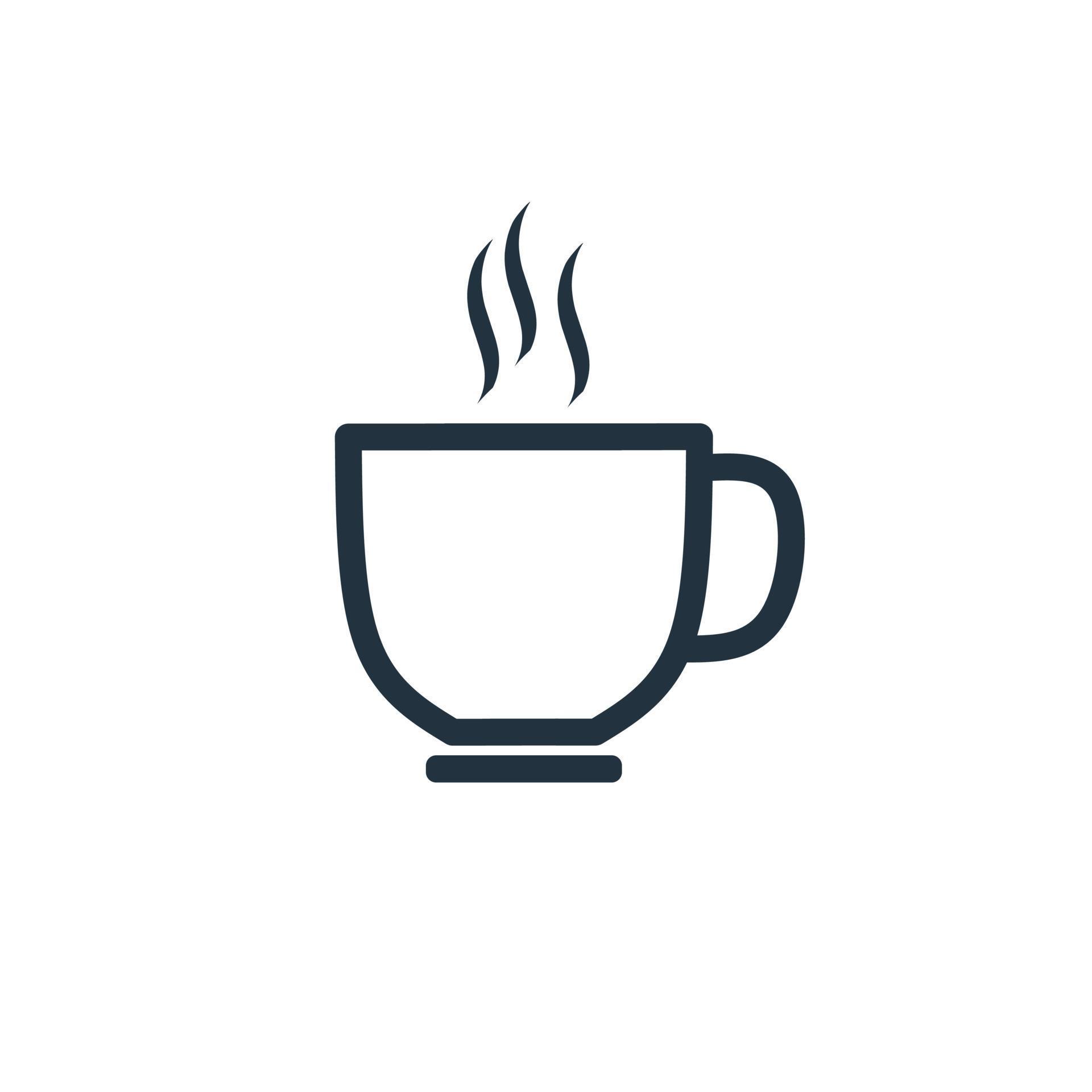 A Cup Of Hot Coffee Icon Isolated On A White Background Coffee Symbol a-cup-of-hot-coffee-icon-isolated-on-a-white-background-coffee-symbol