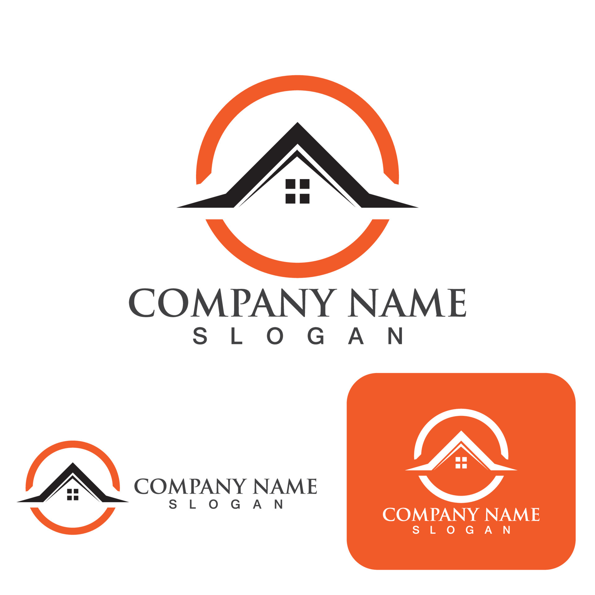 Home and building logo and symbol 7164826 Vector Art at Vecteezy