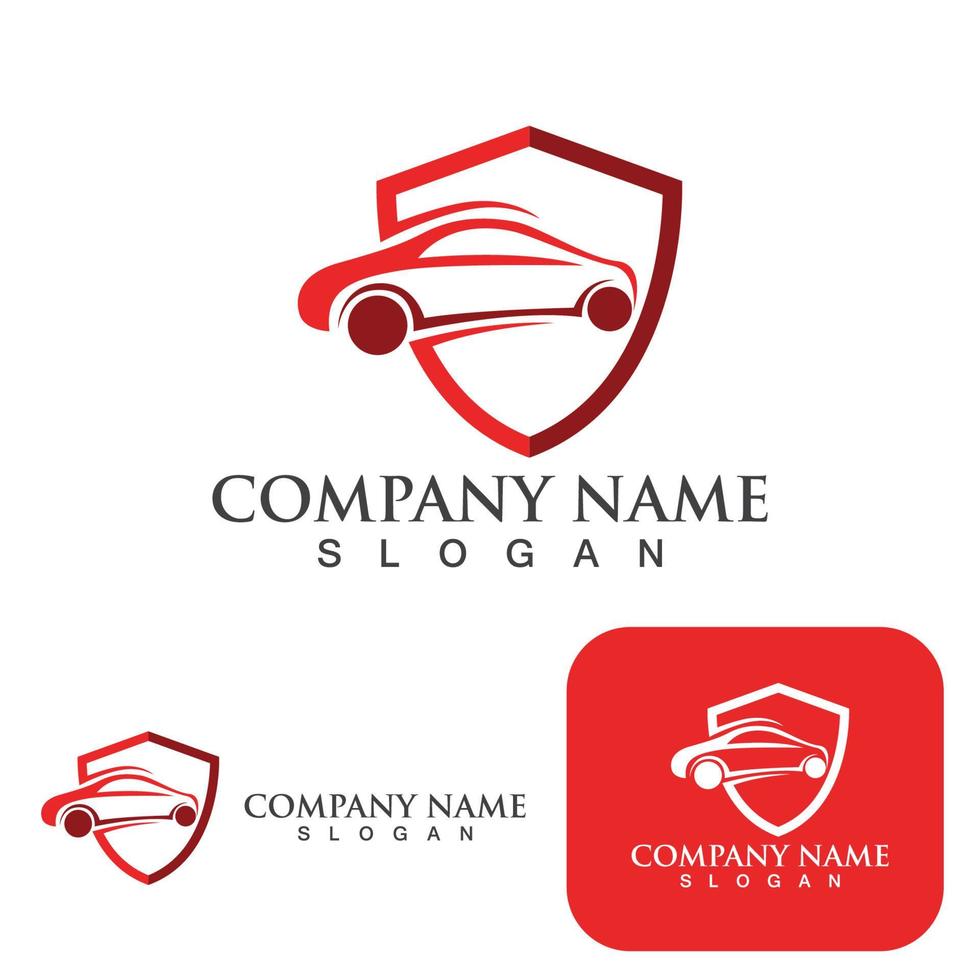 Auto car Logo Template vector