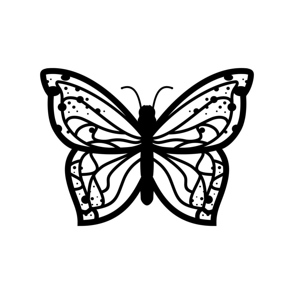 Butterfly icons. Butterfly icon vector design illustration. Butterfly icon simple sign. Butterfly icon isolated on white background from landscaping equipment collection.