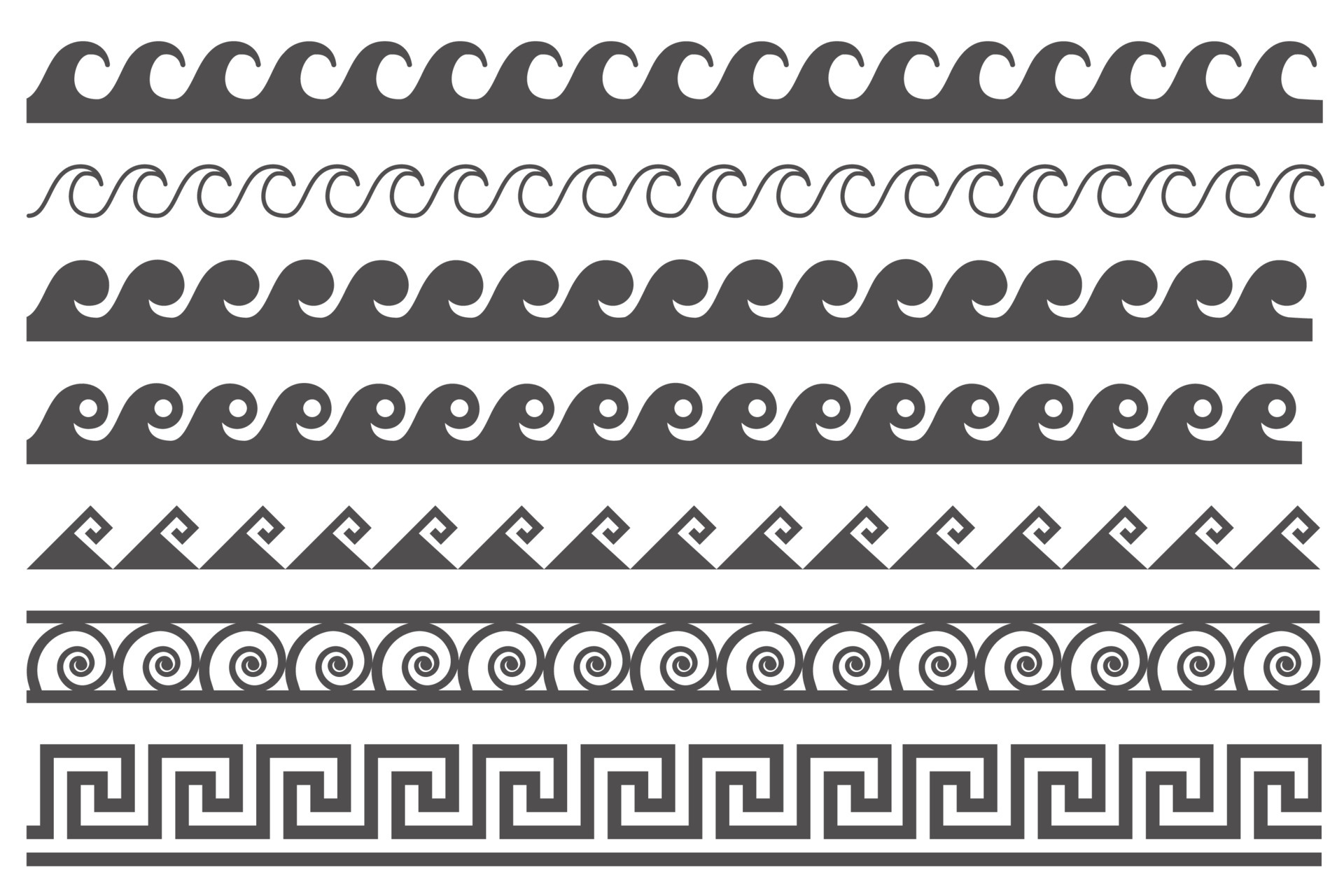 greek-style-seamless-frames-geometric-border-set-vector-ornament