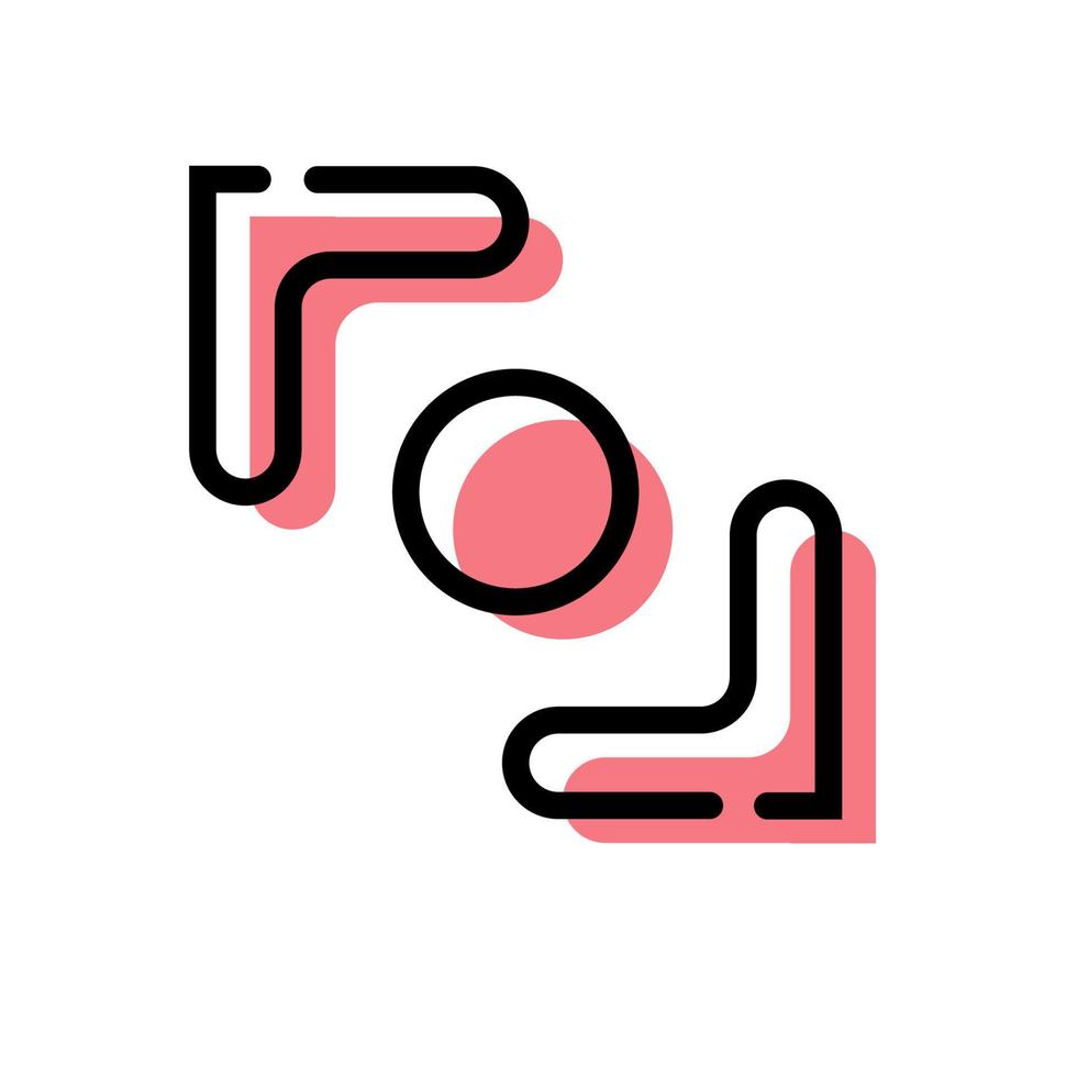 lindo icono de cámara roja dibujante diseño plano para la ilustración de vector de etiqueta de aplicación