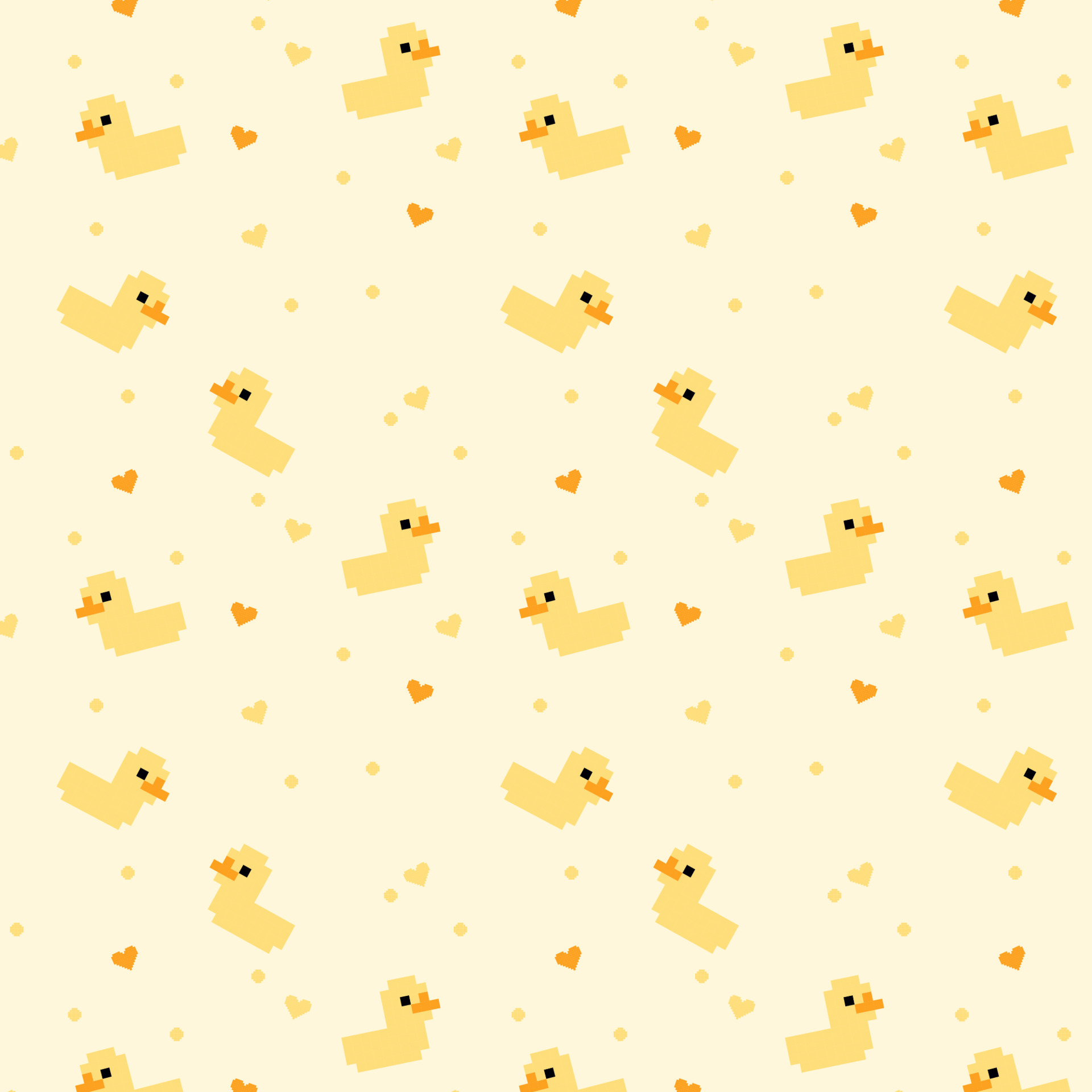 duck pattern pixel art 7166702 Vector Art at Vecteezy