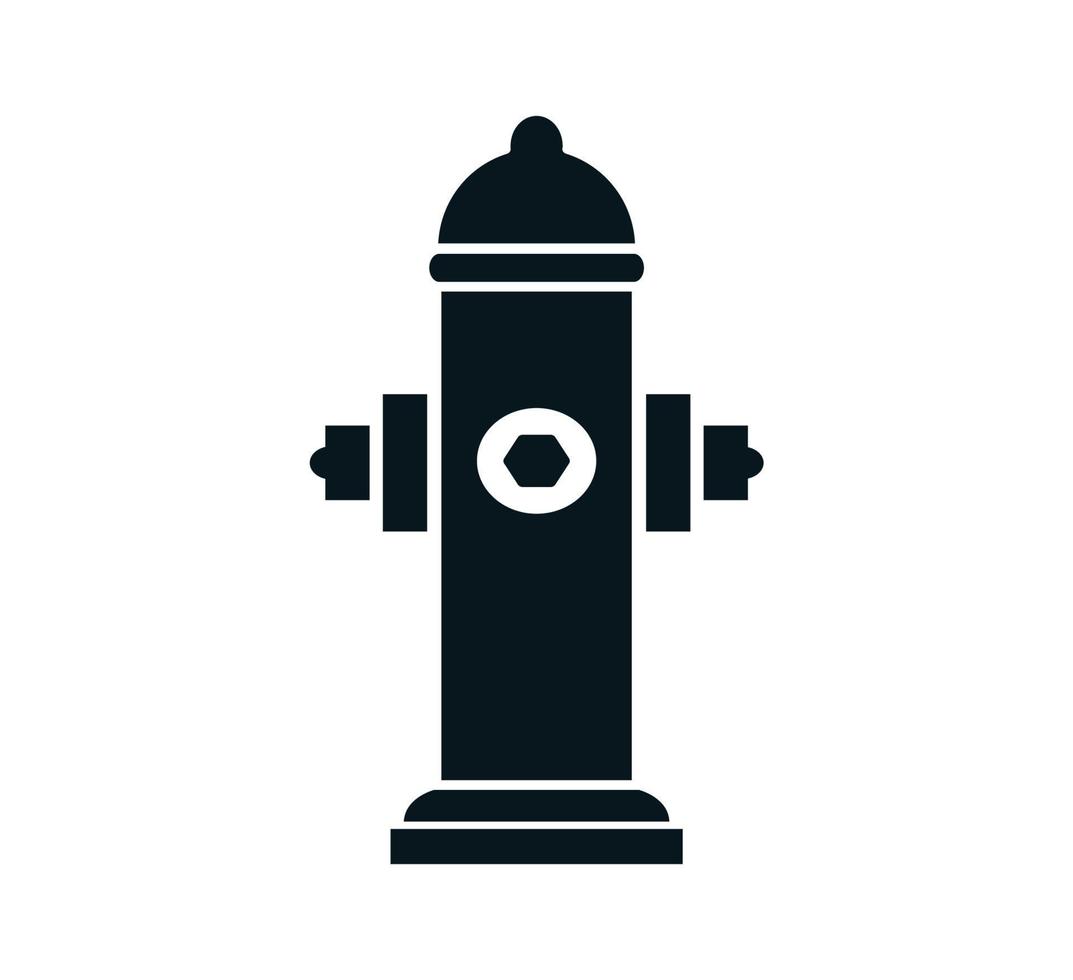 Hydrant icon vector logo design template