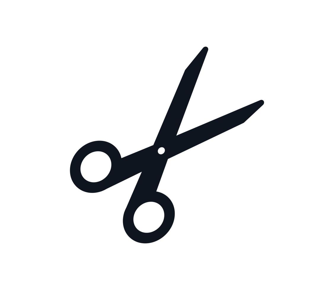 Scissor icon vector logo design template