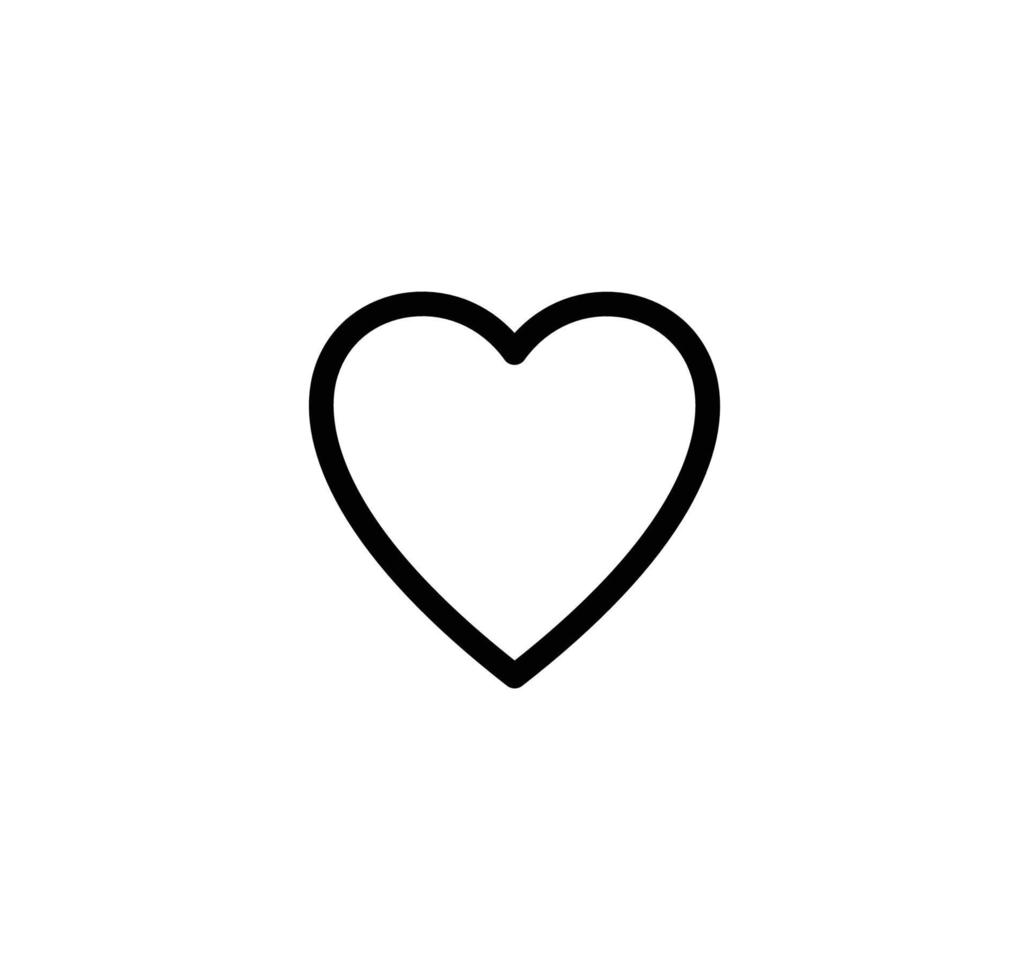 Love icon vector logo design template