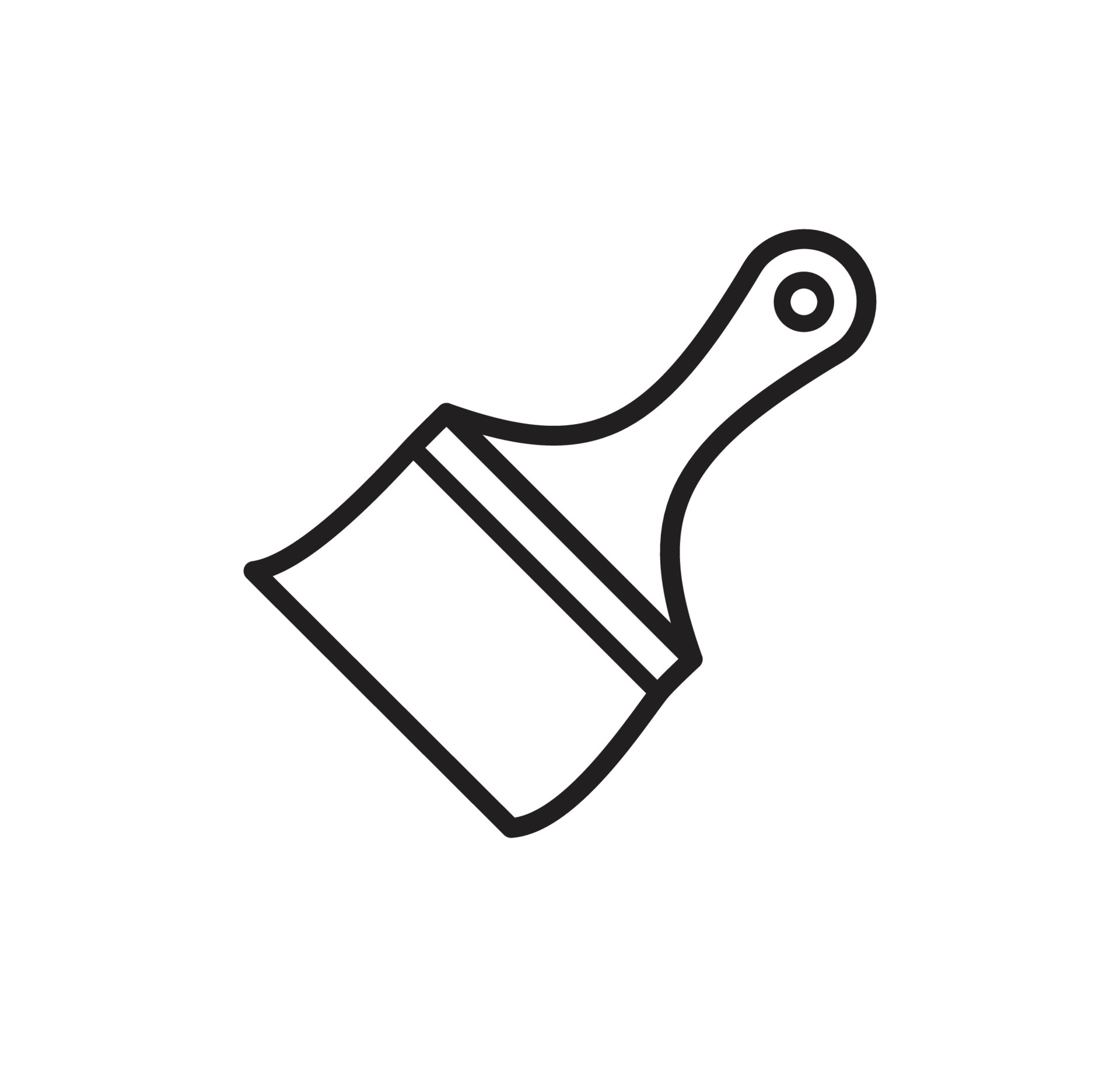 paint brush logo maker