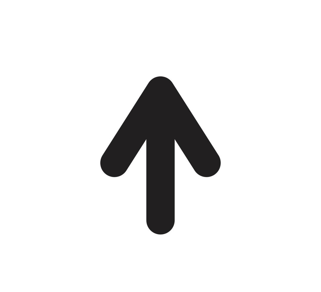 Arrow icon vector logo template
