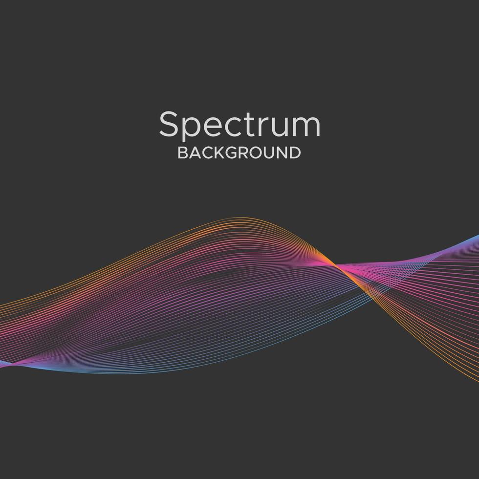 abstract spectrum background vector