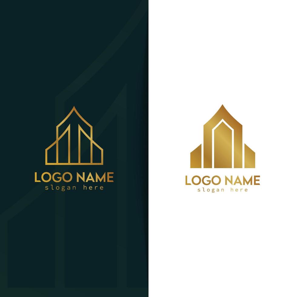 diseño de logotipo de empresa islámica simple creativa eid y ramadán vector