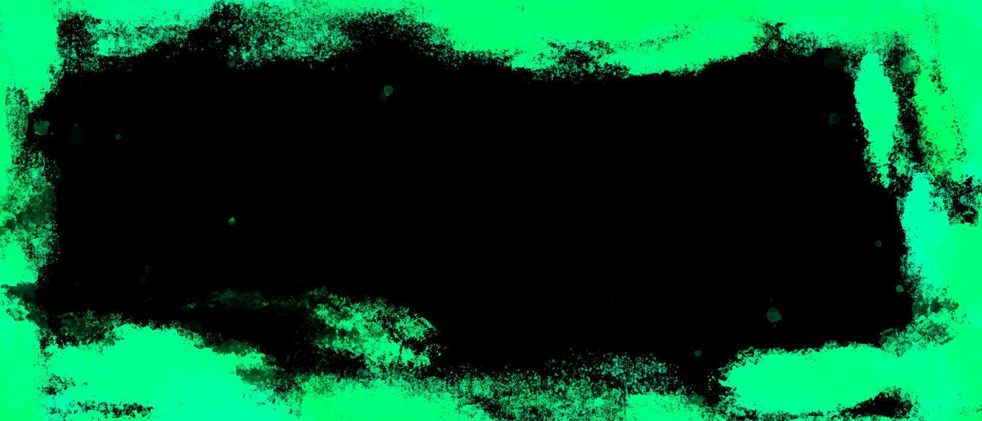 Green and black dirty grunge texture background vector