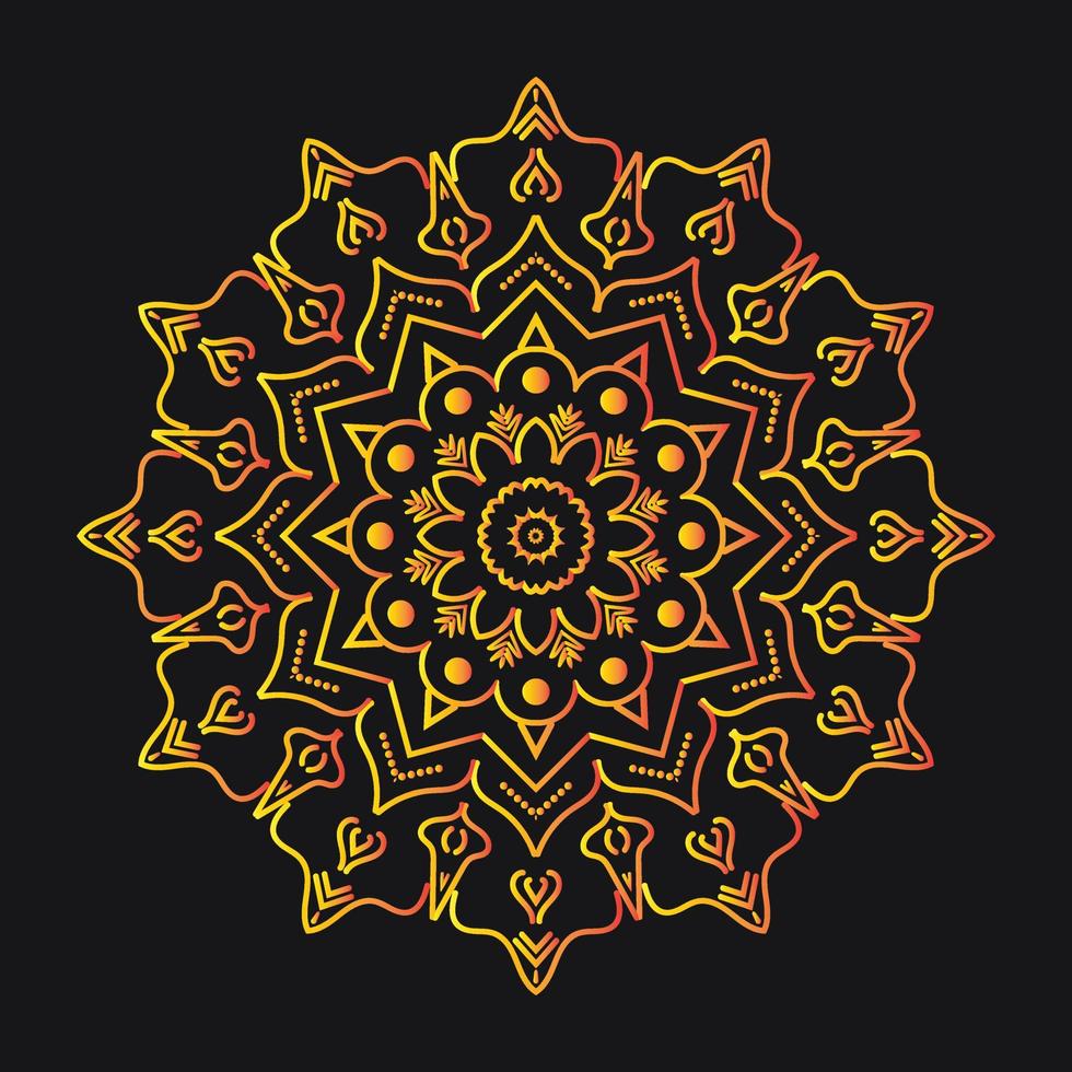 Coloring Pages mandala new design vector