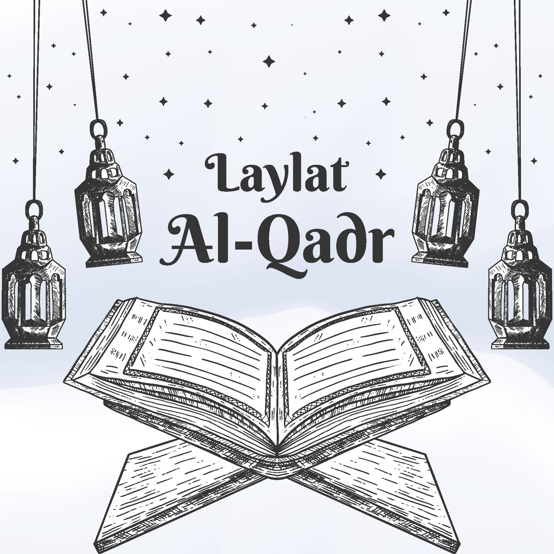 Hand Drawn Laylat Al Qadr Illustration Design 7167413 Vector Art At Hand Drawn Laylat Al Qadr Illustration Design 7167413 Vector Art At