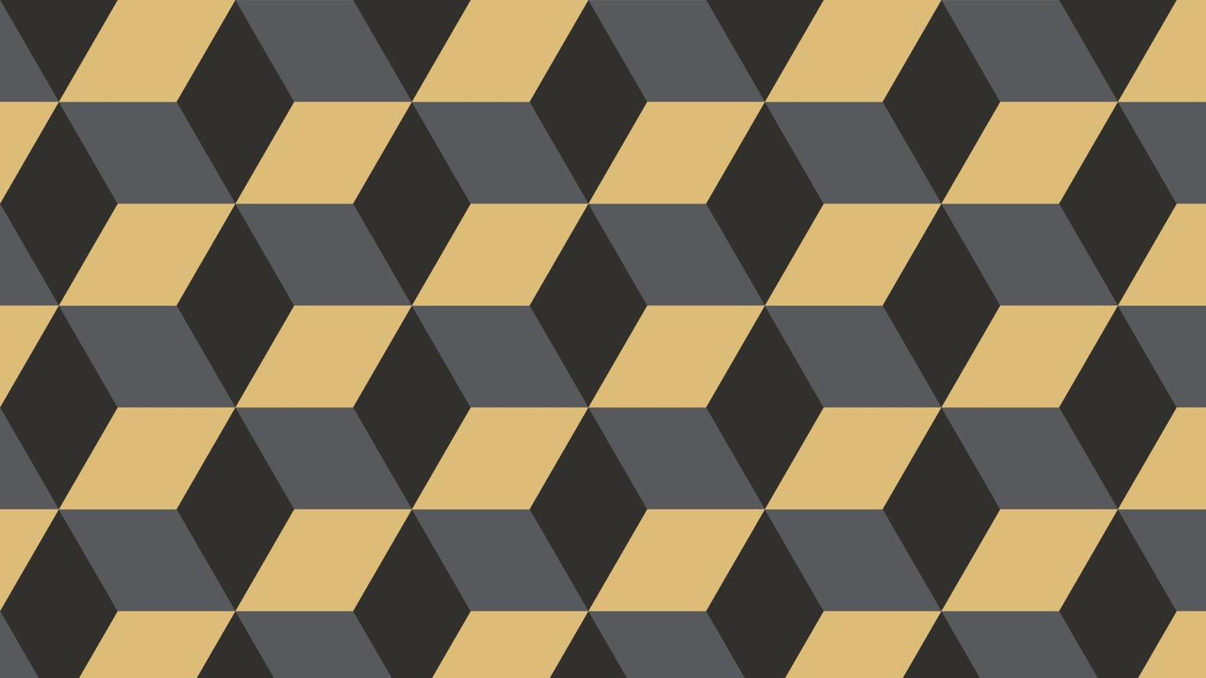 Isometric Hexagonal Pattern Background. Design Perfect For Fabric, Clothing, Print vector