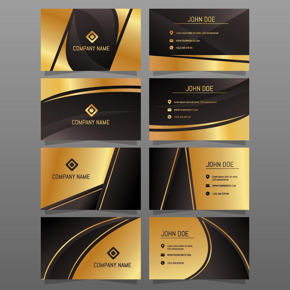 Luxury Business Card Template vector