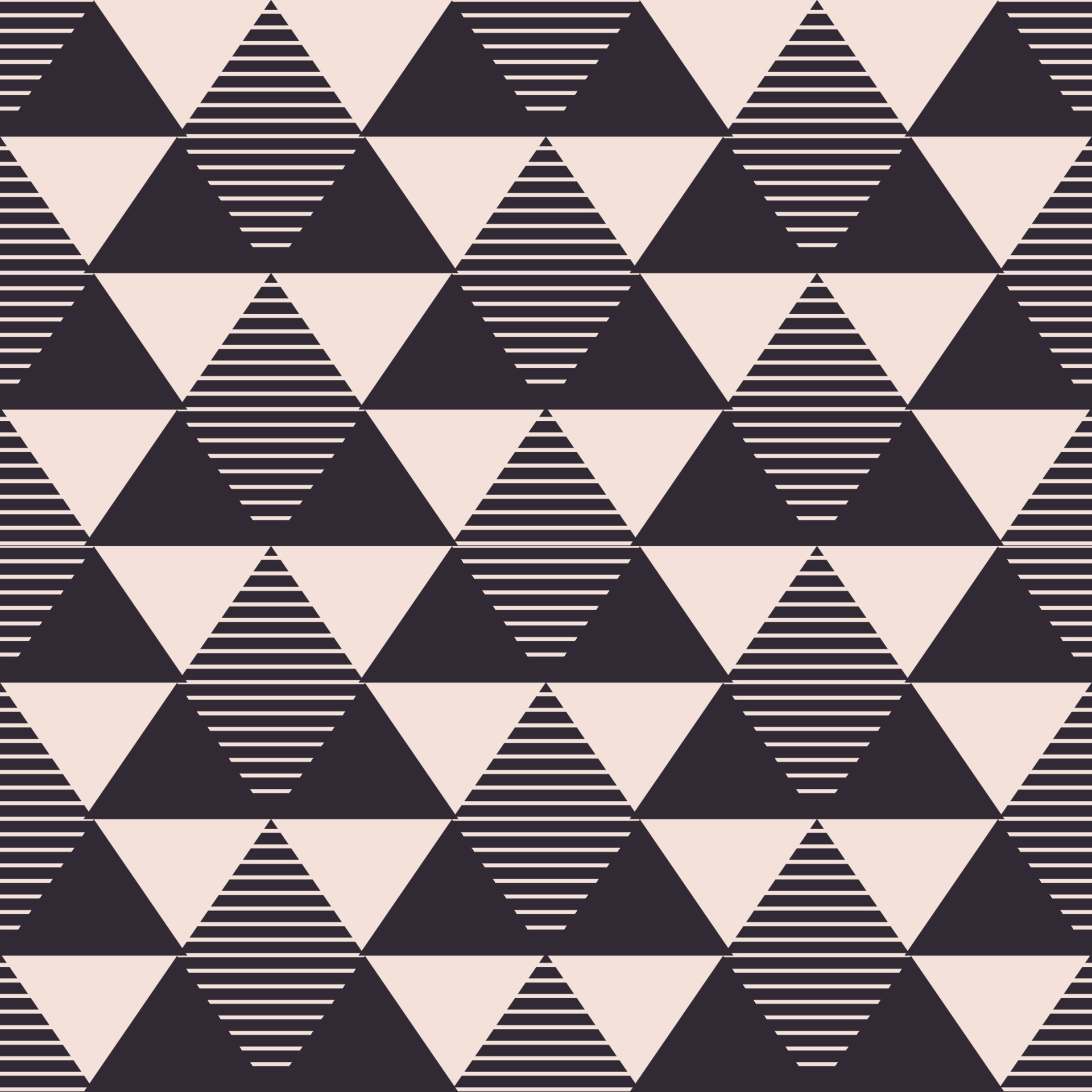 Vintage triangle geometric shape seamless pattern background. Use