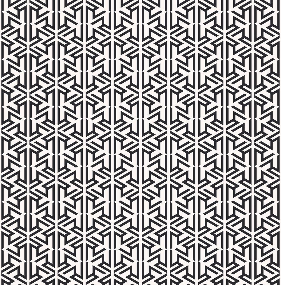 Isometric small arrow line geometric shape seamless pattern background. Use for fabric, textile, interior decoration elements, wrapping. vector