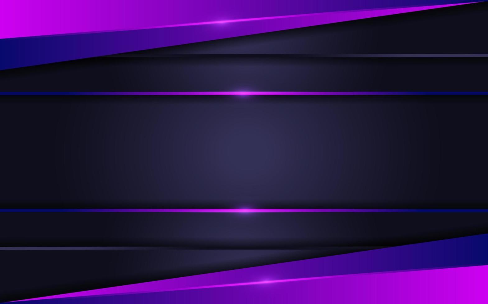 Modern futuristic on layer purple with dark navy background vector