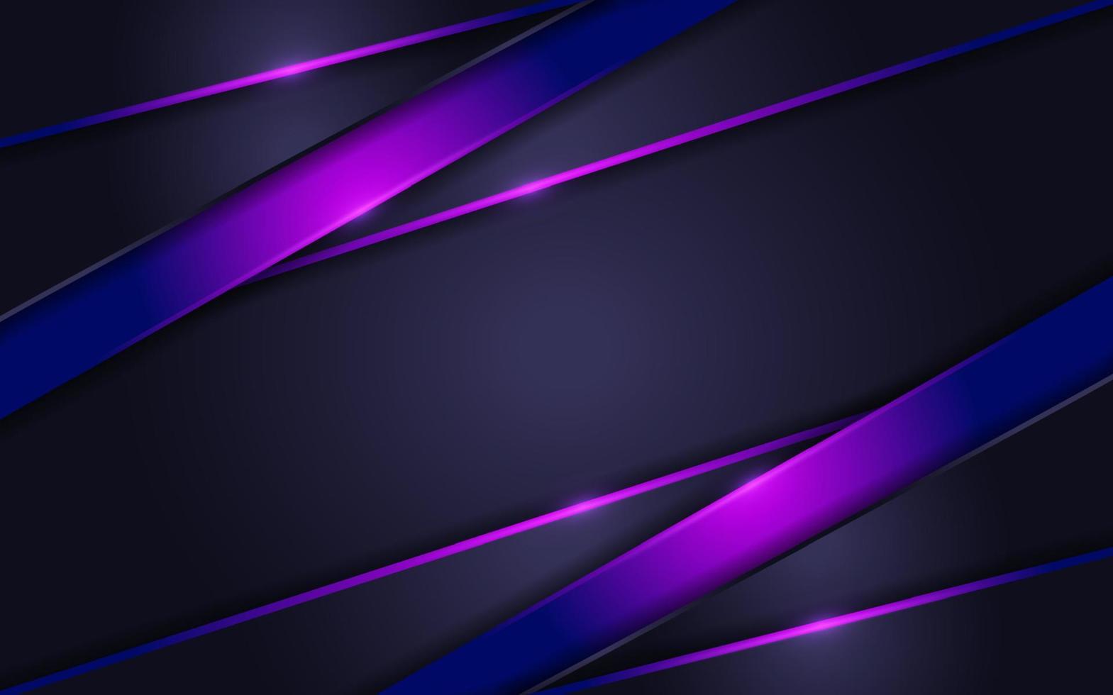 Modern futuristic on layer purple with dark navy background vector