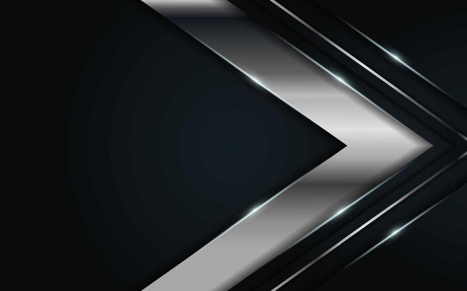 Abstract dark blue combination with silver line glowing 7169442 Vector