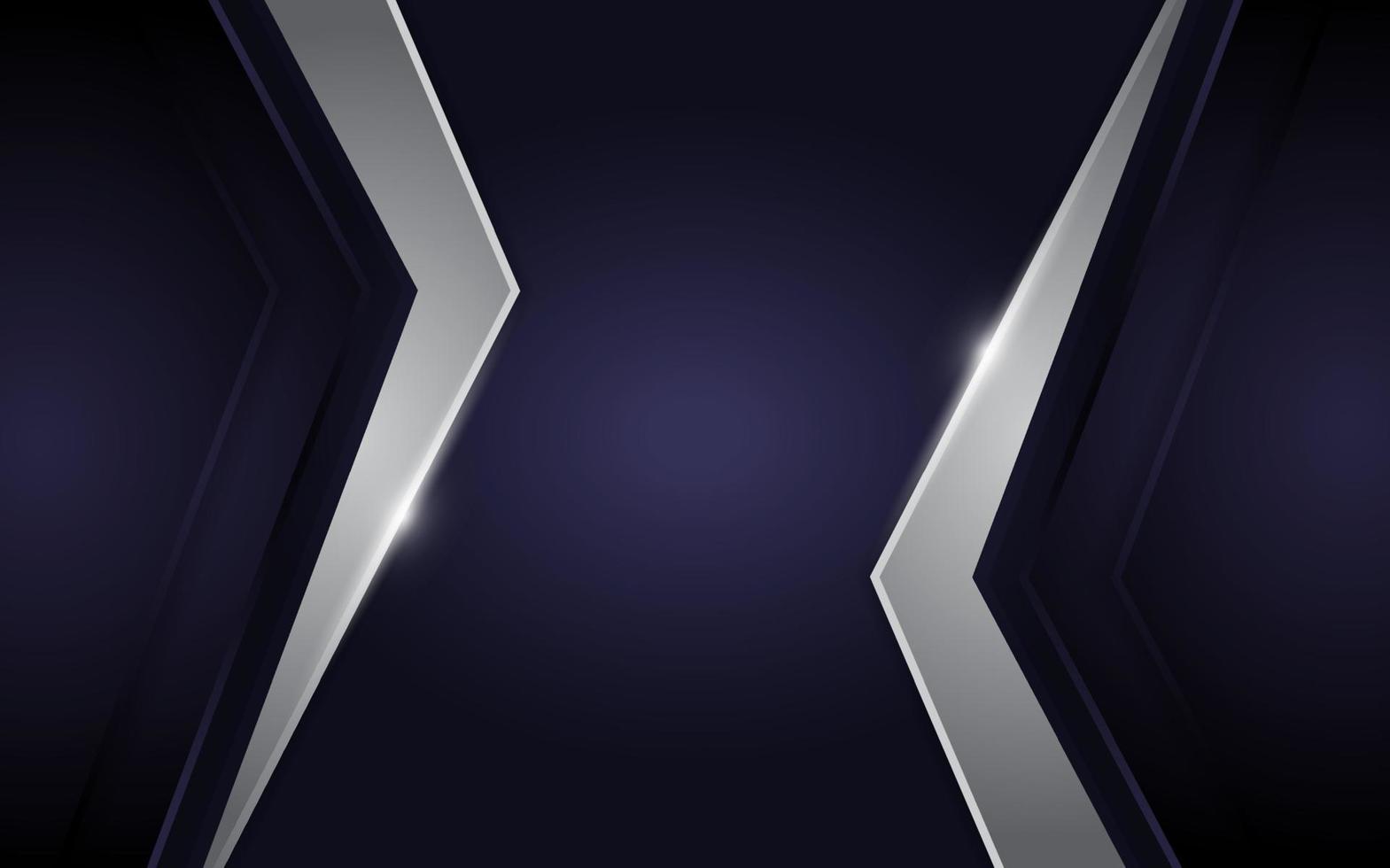 Modern futuristic on layer orange with dark navy background vector