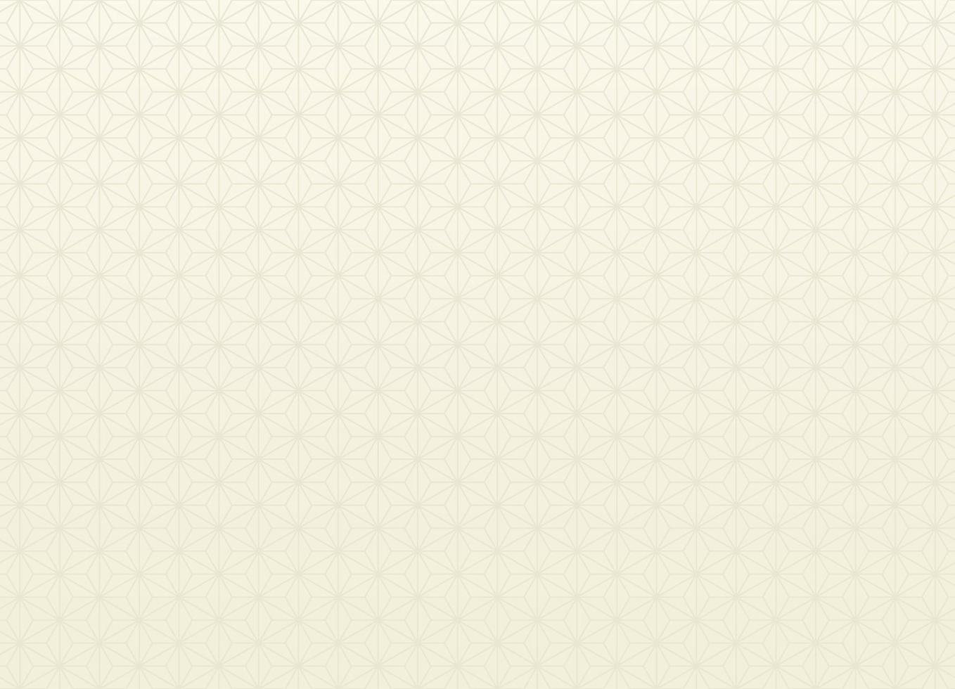 Asanoha Japanese traditional seamless pattern with modern cream grey gradient color background. Use for fabric, textile, cover, wrapping, interior decoration elements. vector