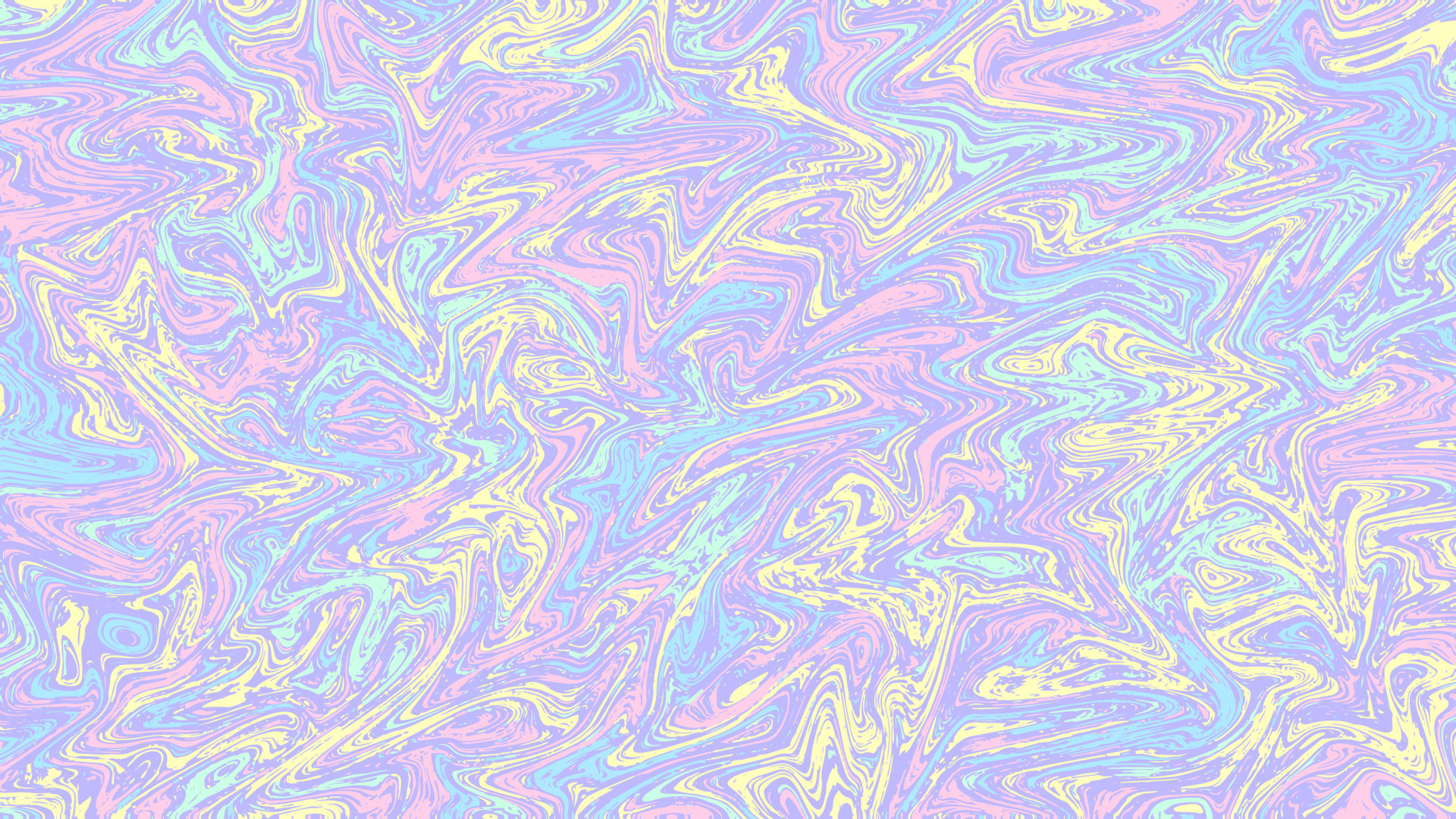 Abstract retro iridescent pastel color in liquid marble free flow
