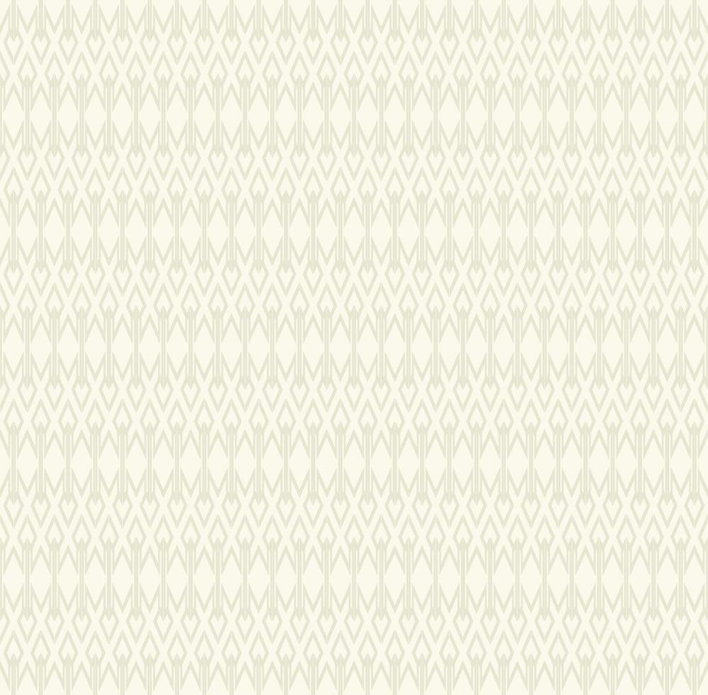 Geometric small line and vertical diamond shape seamless pattern with modern cream grey color background. Use for fabric, textile, interior decoration elements, wrapping. vector