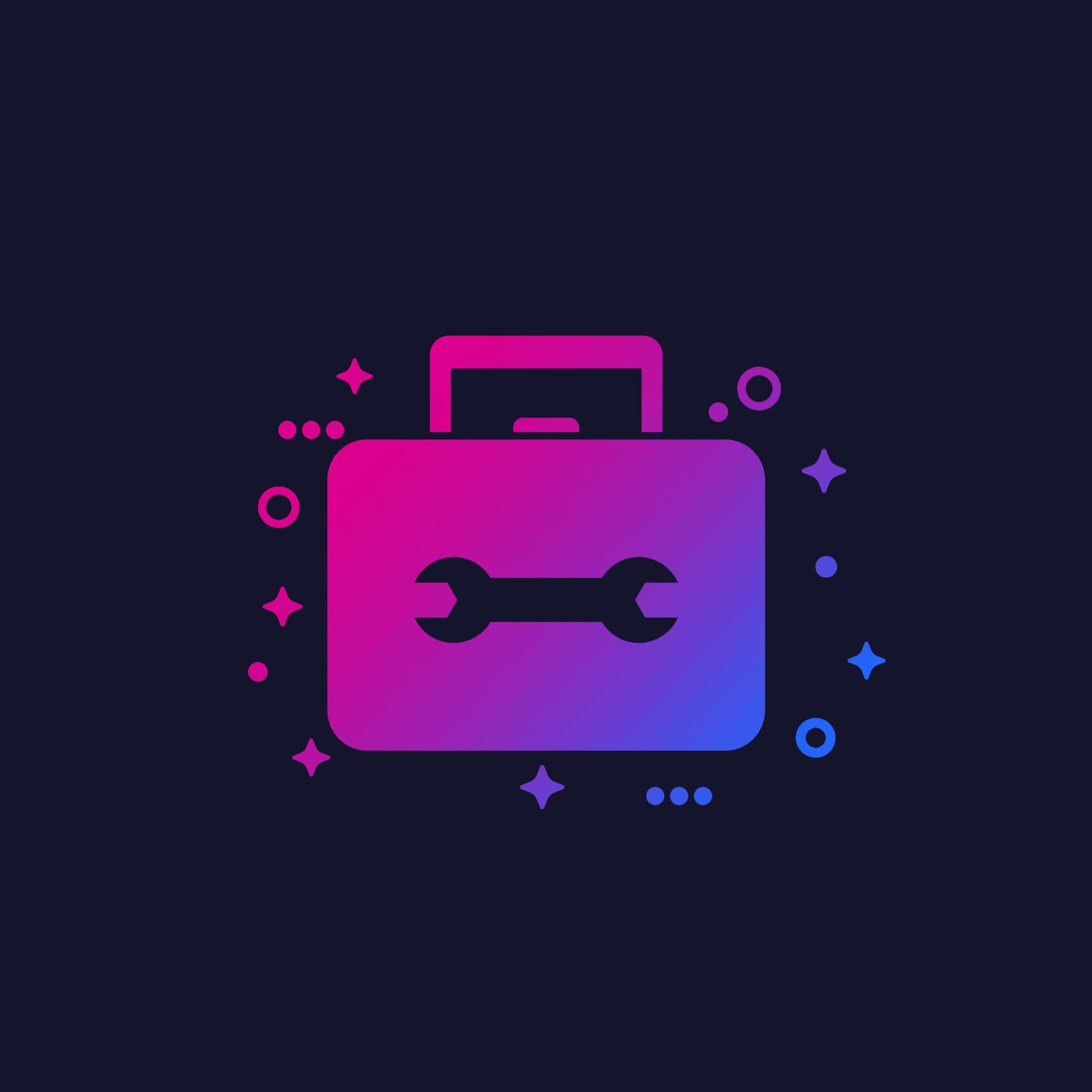 Toolbox icon, vector 7169712 Vector Art at Vecteezy