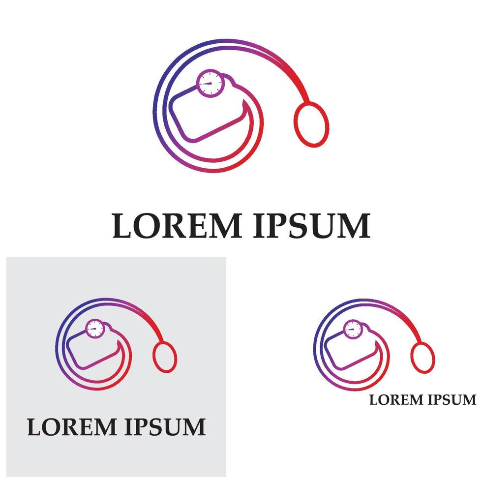 Medical mechanical tonometer icon vector