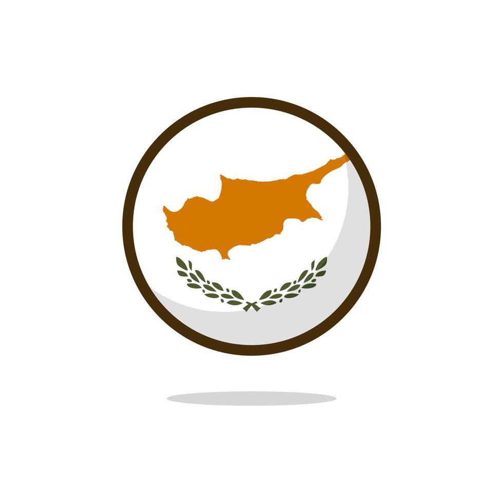 Cyprus Flag Icon vector